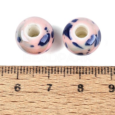 Handmade Porcelain European Beads OPDL-Q099-7-1