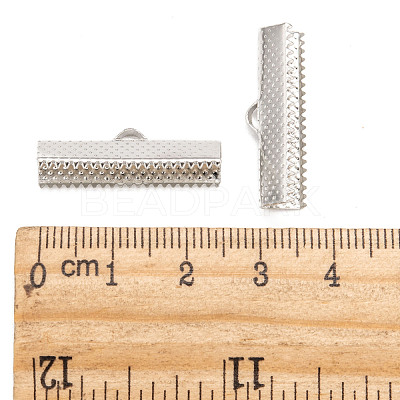 Iron Ribbon Crimp Ends X-E182Y-1