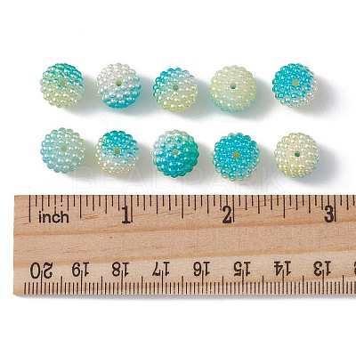 Imitation Pearl Acrylic Beads OACR-FS0001-42C-1