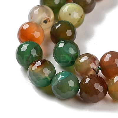 Natural Agate Beads Strands G-M437-B01-01B-1