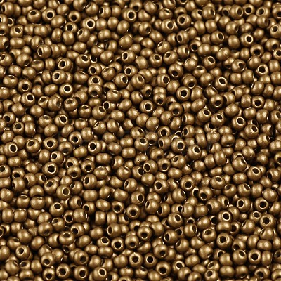 11/0 Grade A Baking Paint Glass Seed Beads LS-X-SEED-N001-A-1038-1