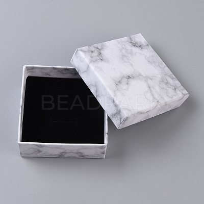 Cardboard Jewelry Boxes CBOX-WH0003-08C-1