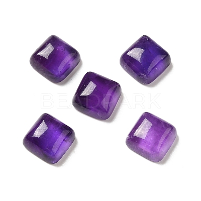 Natural Amethyst Cabochons G-H282-04B-1