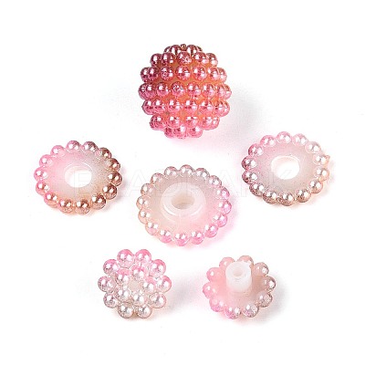 Imitation Pearl Acrylic Beads OACR-T004-15mm-19-1