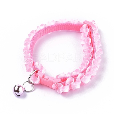 Adjustable Polyester Lace Dog/Cat Collar MP-K001-B01-1