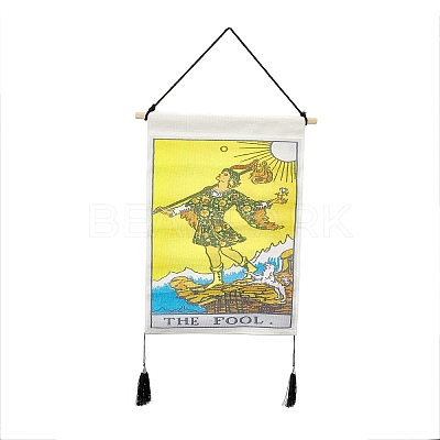 Polyester Decorative Wall Tapestrys AJEW-C024-01F-1
