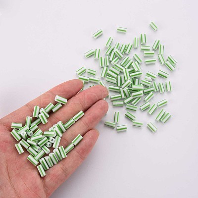 Glass Bugle Beads SEED-S055-A-004-1