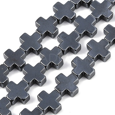 Synthetic Non-magnetic Hematite Beads Strands G-J211-A01-04-1