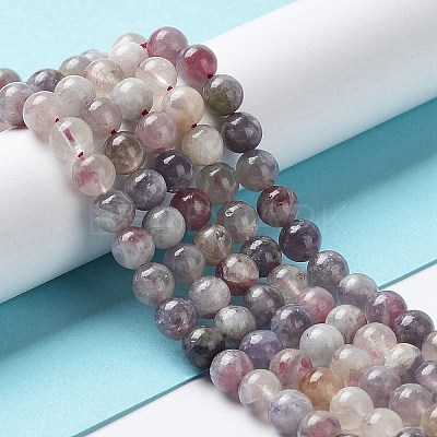 Natural Plum Blossom Tourmaline Beads Strands G-I355-01A-02-1