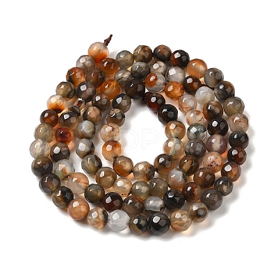 Natural Agate Beads Strands X-G-H302-A01-03-1