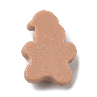 Christmas Theme Opaque Resin Cabochons RESI-E043-01I-1