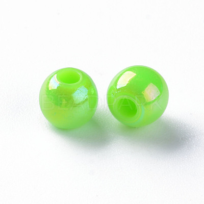 Opaque Acrylic Beads MACR-S370-D6mm-A06-1