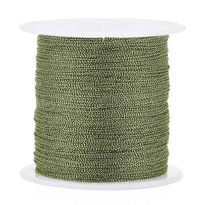 Polyester Braided Metallic Thread OCOR-I007-B-40-1