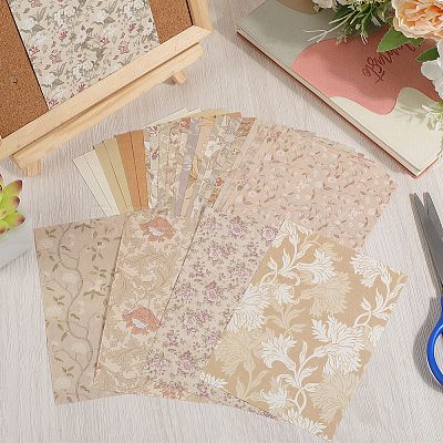 Scrapbook Paper Kits AJEW-WH20004-15A-1