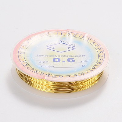 Copper Jewelry Wire CWIR-CW0.6mm-07-1