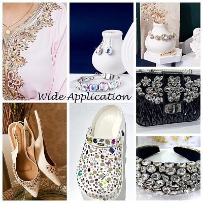 Sew on Rhinestone RGLA-T034-5x10mm-09-1