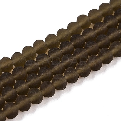 Transparent Glass Beads Strands EGLA-A044-T6mm-MD16-1
