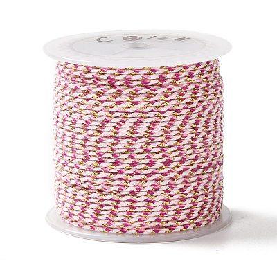 4-Ply Polycotton Cord with Metallic Thread OCOR-Z003-C13-1