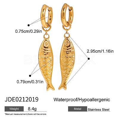 304 Stainless Steel Hoop Earrings FS-WG1861C-05-1