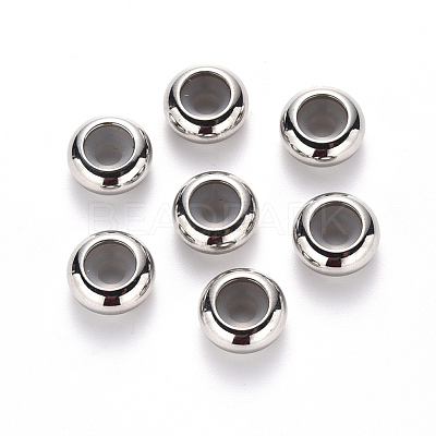 202 Stainless Steel Beads STAS-S103-19P-1