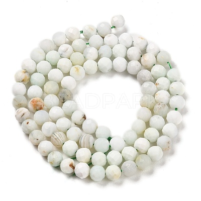 Natural Green Opal Beads Strands G-Z035-A02-03D-1