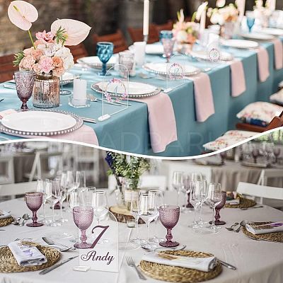 Acrylic Table Sign Holders DIY-WH0374-21-1