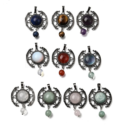 Natural & Synthetic Gemstone Pendants GG-CBA7610-03AS-1