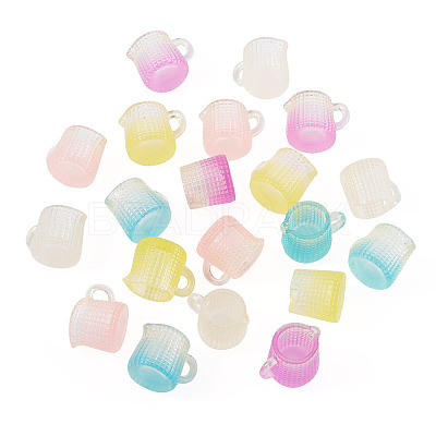 20Pcs 5 Colors Resin Cup Mini Model RESI-TA0005-73-1