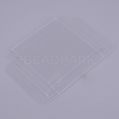 Transparent PVC Box Candy Treat Gift Box CON-WH0074-09-1