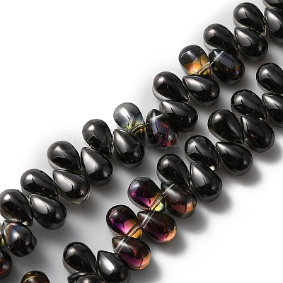 Electroplate Glass Beads GLAA-WH0023-29F-1