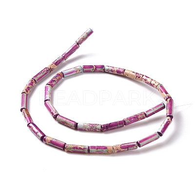 Natural Imperial Jasper Beads Strands G-E508-04H-1