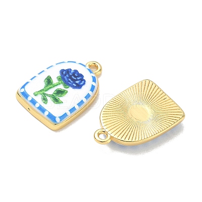 Printed Brass Pendants KK-CBAF9BC-07G-06-1