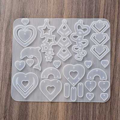 Earrings Pendants DIY Silicone Mold X1-DIY-Q033-07C-1