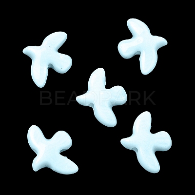 Handmade Porcelain Beads PORC-D013-01K-1