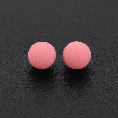 Opaque Acrylic Beads PAB702Y-B01-05-1