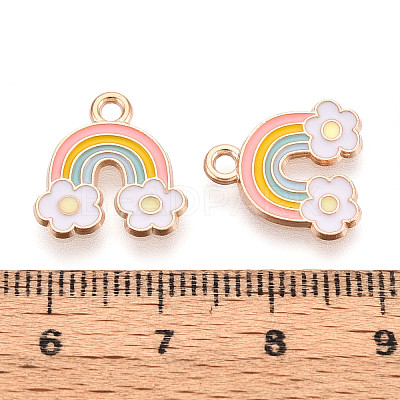 Alloy Enamel Charms ENAM-T022-26-1