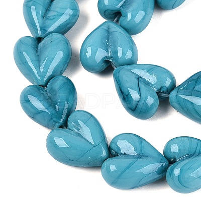 Handmade Lampwork Beads Strands LAMP-Q041-05C-1