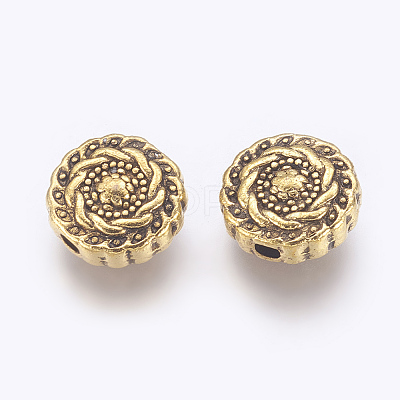 Tibetan Style Alloy Beads LS-TIBEB-R022-AG-LF-1