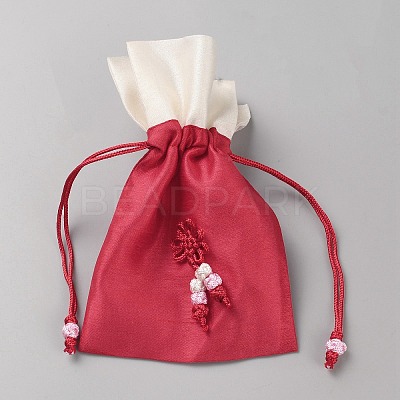 Rectangle Cloth Packing Pouches ABAG-WH0038-64D-1
