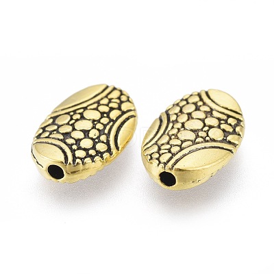 Alloy Beads PALLOY-O095-04AG-1