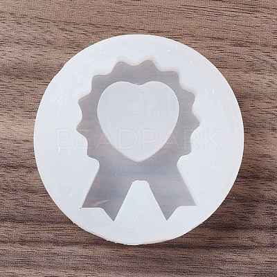 Heart Medal Shaker Molds DIY-G050-03-1