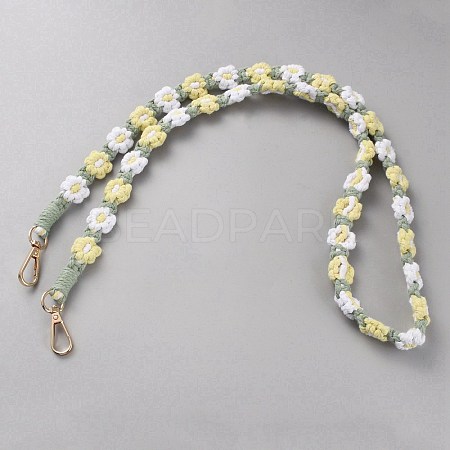 Cotton Rope Shoulder Phone Straps AJEW-WH20026-01P-1