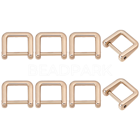 8Pcs Zinc Alloy Bag Suspension Clasps FIND-NB0006-45-1