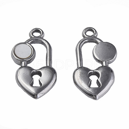 304 Stainless Steel Charms STAS-N087-53-05P-1