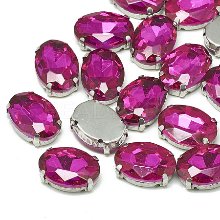 Sew on Rhinestone RGLA-T091-6x8mm-09P-1