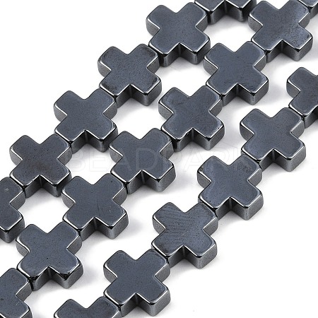 Synthetic Non-magnetic Hematite Beads Strands G-J211-A01-04-1