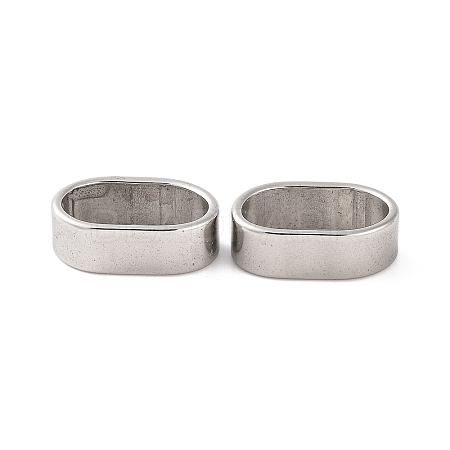 Non-Tarnish 304 Stainless Steel Slide Charms STAS-S133-01P-02-1