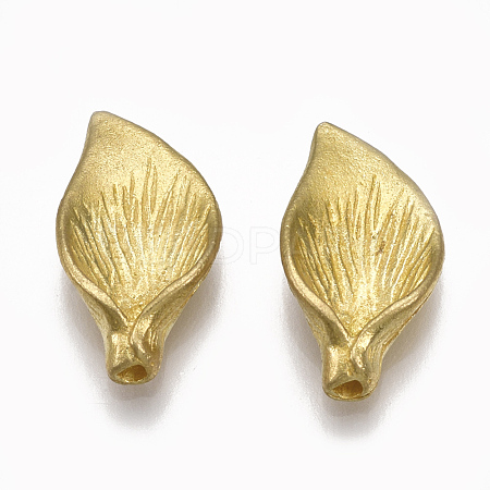 Brass Bead Caps KK-T040-027-NF-1