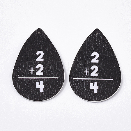 PU Leather Big Pendants X-FIND-R072-10-B01-1