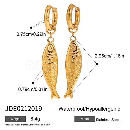 304 Stainless Steel Hoop Earrings FS-WG1861C-05-1